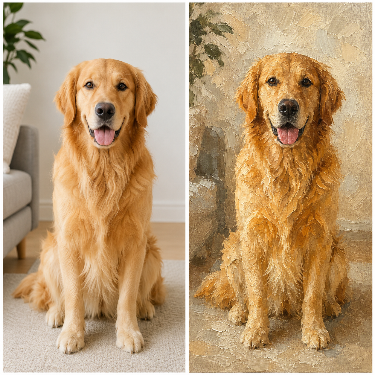 custom impasto oil painting from your photo custom impasto oil painting from your photo